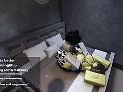 i was so pent up from that roblox catgirl... she finally gave in and let me have her big ass