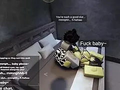 i was so pent up from that roblox catgirl... she finally gave in and let me have her big ass