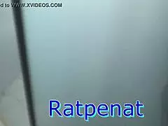 hey check out this sexy teen giving a steamy shower blowjob