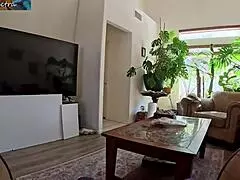 stepmom's fat curvy homemade creampie feeds stepson craving