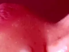Bet you wish you were this cheating Japanese wife swallowing every cum drop close-up