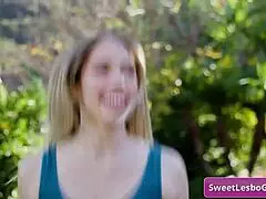 after workout busty milf melissa seduces teen khloe kapri