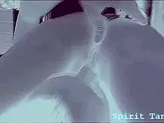 Pov close-up oral tantra licks with puerto rican teen to spirit music vibes