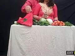 Jony Darling's Bazaar Vegetable Seller Temptation in Open Market