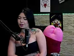 Kalyca The Prostitute's Wildest Fetish Casting In Sheer Red Lingerie For Fame