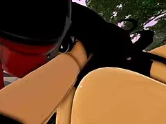 Tired Trans Girl Wakes To Hard Cock Creampie Penetration In Tight Pussy Outdoors