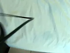 slutty teen 18+ kneels deep for milf-style ball sucking action