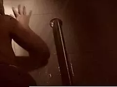 sexy dahlia fingers wet pussy ass naughty shower masturbation