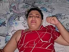 Blonde latina whore begs for rough fuck before sleep hits