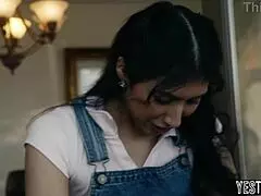 i finally get to fuck my big ass latina stepdaughter's tight pussy stepdad reward