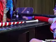 Pervy Leya Falcon Toys TS Autumn Rain's Tight Ass Hard