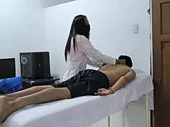 damn 20yo mulata masseuse perfect ass seduces flashing sensual interview!