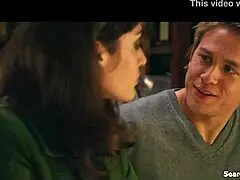 Lizzy Caplan bares small tits in frankie boom 2013 celebrity topless scene