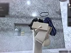 yuuka punished hard for sneaking in with intense follower sex part 1