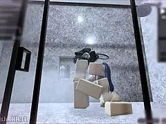 yuuka punished hard for sneaking in with intense follower sex part 1