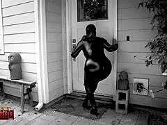 hey milf cat burglar ties ya up in tight catsuit n blows pov 😈🔥