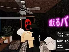 that white haired robloxian whore with huge tits and ass gets smashed hard on monday