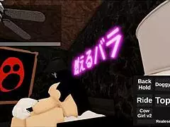 that white haired robloxian whore with huge tits and ass gets smashed hard on monday