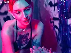 tiny feet torment leads to total lesbian surrender