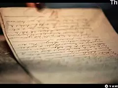 Vampire blonde seduces nerdy submissive girl gothic manor lezdom