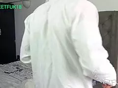 Young Pussy Dripping as Doctor Rips Clothes for Black Cock Doggystyle Squirting Ride!