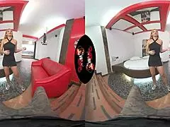 vrlatina pierced nipple babe craves nonstop vr sex
