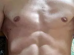 Skinny Boy Celebrates Happy New Year Fun