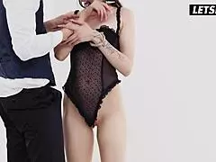 Young Catherine Knight Submits to Big Dick Lover Tied Up Bondage Fantasy!