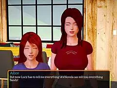 family game night turns into teen milf tit and ass play