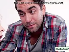 imagine your stepbro face fucking that petite blonde teen shaved pussy deepthroat style