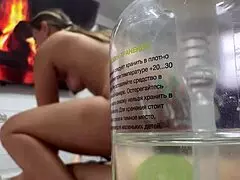 i set up camera while no ones home sheer misssvikki wants my cock bad??