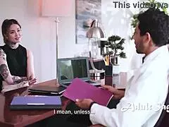 fertility doc injects skinny patient with huge penis creampie fantasy