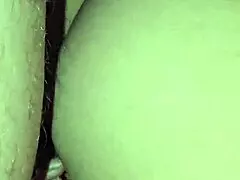 Wife Bends Over Big Ass for Deep Creampie Thrill