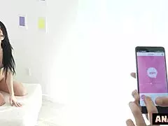 Alice Pink's Petite Asshole Stuffed with Cum After Doggystyle Anal Ride