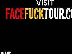 Blasting deep into this latina whore's throat with brutal face fucking and monster cock domination until massive cumshot explodes.