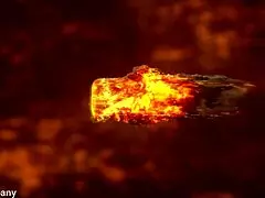 Hard Anal Fuck Slams Cute Young Girl's Skinny Ass with Monster Cock Gaping Close-Up