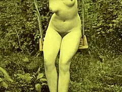 check out these hairy retro sluts in a wild vintage orgy party