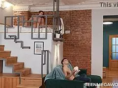 oh man my shaved pussy craves cock more than that boring book cum fuck me