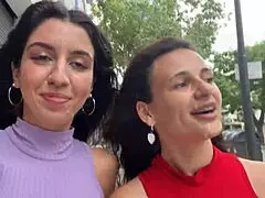 Neighbors Flash Smiles After Outdoor Fun And Stroll With Fresh Glow