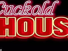 fitness latina wife big clit creampied in threesome with huge black cocks