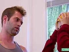 Arabic Kira Perez's Big Tits Bounce as She Rides Trainer's Monster Cock Cowgirl