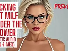 Hot Milf Lures You Into Hard Shower Pounding Session