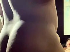 Petite Teen Squirts Hard and Catches Cumshot on Pretty Feet