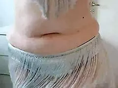 curvy fat bbw belly dancer shakes her massive ass in hypnotic big ass dance routine