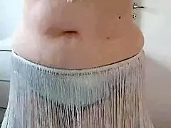 curvy fat bbw belly dancer shakes her massive ass in hypnotic big ass dance routine