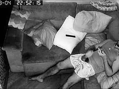 CAUGHT! IP CAM BUSTS AMATEUR MASTURBATION FETISH FRENZY!