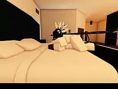 boyfriend fucks vagina with condom against her will on roblox