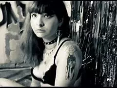 dominant femdom licks and tickles submissive's small bare feet forcing total surrender