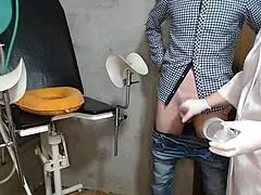 Hidden camera catches hospital room nurse patient action up close