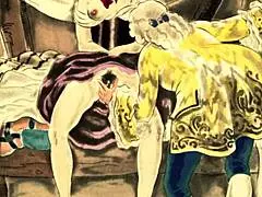 CLASSIC VINTAGE RETRO DRAWINGS ANTIQUE ART FROM PAST ERA